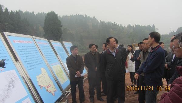 四川省委常委、農工委主任曲木史哈一行調研毗河供水一期工程建設情況
