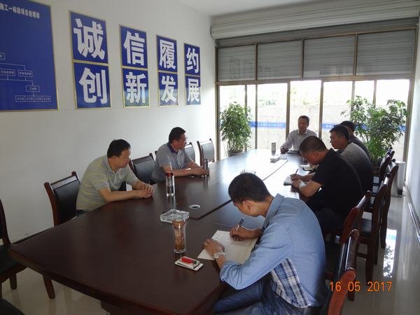 代勇一行到安岳縣關刀橋水庫工程進行工作檢查