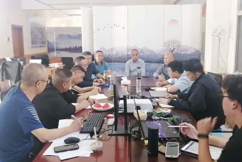 公司副總經(jīng)理茍仕聰、鄒世界一行赴向家壩灌區(qū)北總一期二步工程項(xiàng)目調(diào)研指導(dǎo)工作