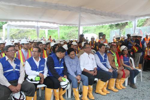 截留儀式現(xiàn)場