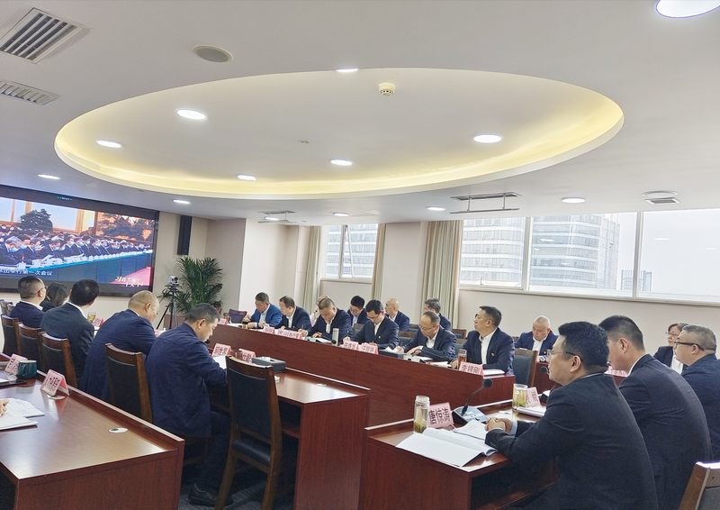 建設(shè)公司召開黨委理論學(xué)習(xí)中心組學(xué)習(xí)（擴(kuò)大）會(huì)專題學(xué)習(xí)黨的二十大精神