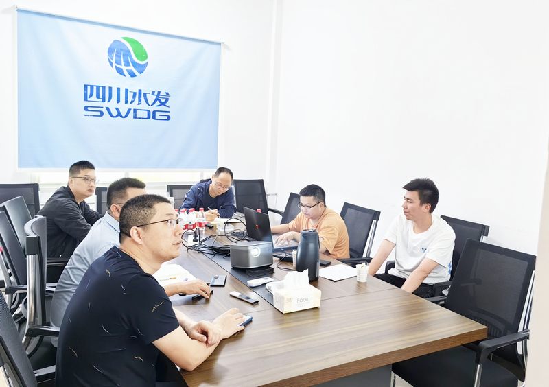 汪輝德率隊到亭子口項目調(diào)研指導工作