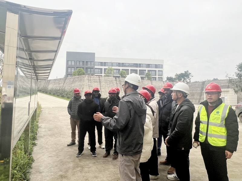 坦桑尼亞馬拉加斯水電站項目業主考察團 到公司考察交流